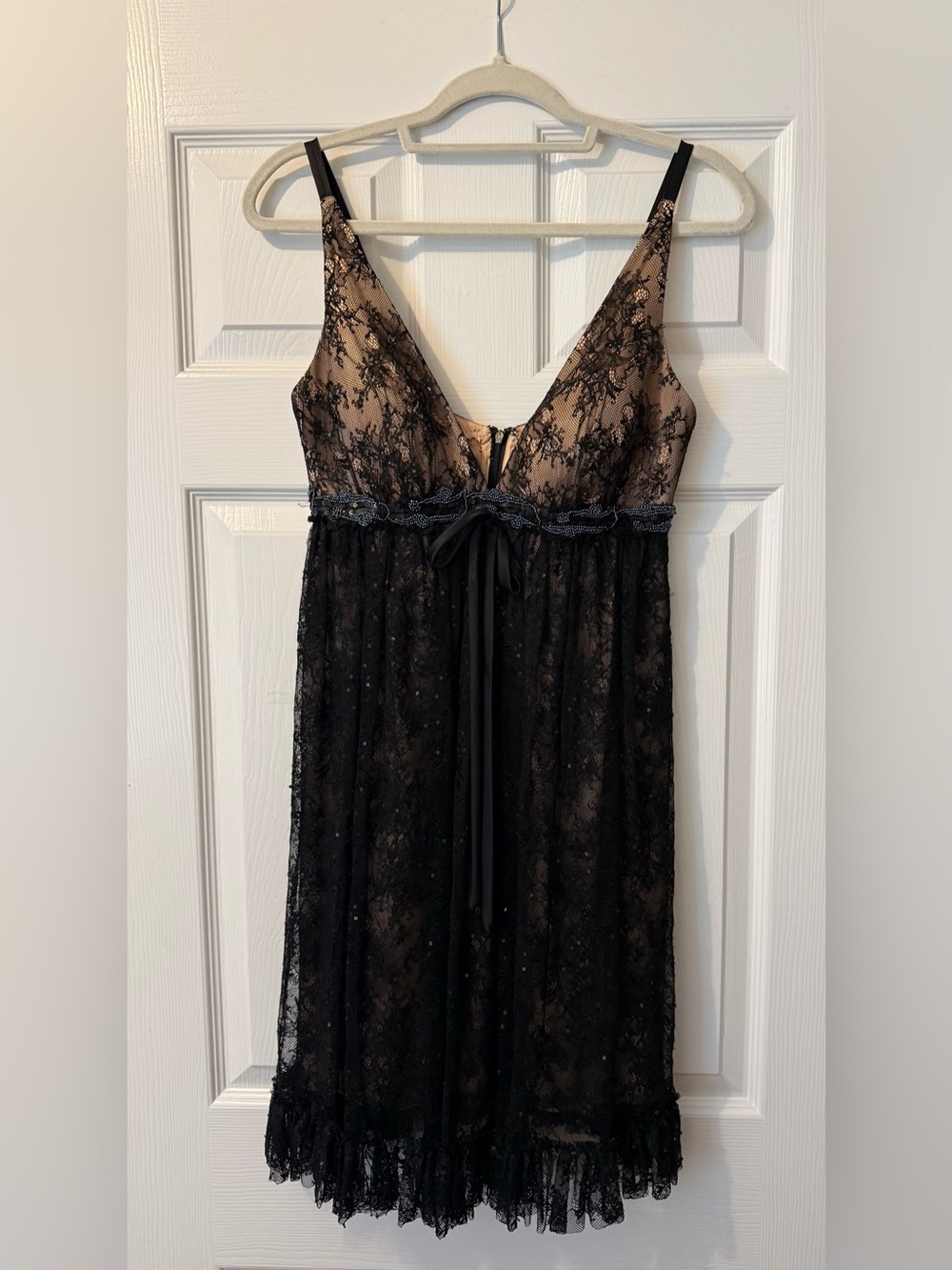 Marc Brouwer GLAMIT! Lace Beaded Cocktail Dress